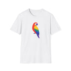 Colorful Parrot Illustration T-Shirt